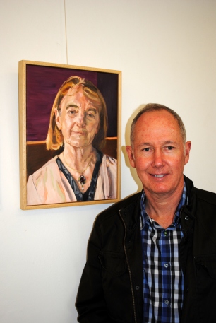 Mark Stevenson's portrait of Rosalind Gilmore